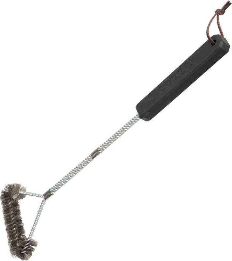 Cozze Reinigingsborstel Grillrooster 50 cm Roestvast Staal Zilver