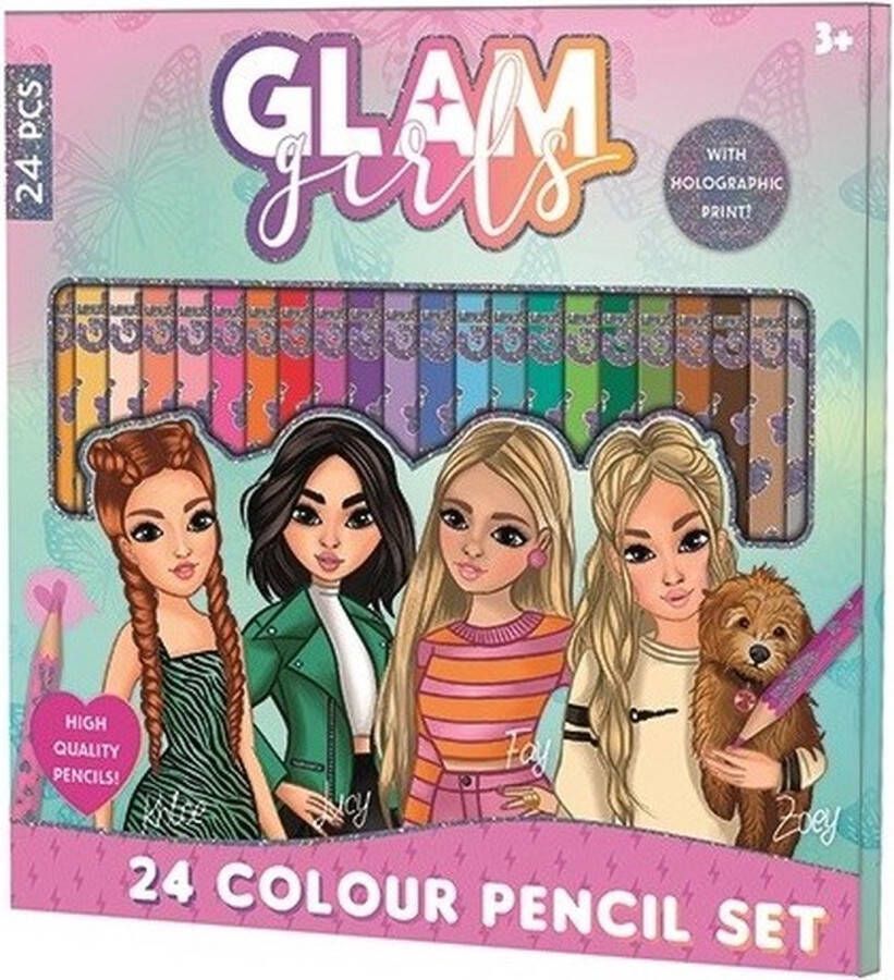 Craft universe Kleurpotloden Glam girls