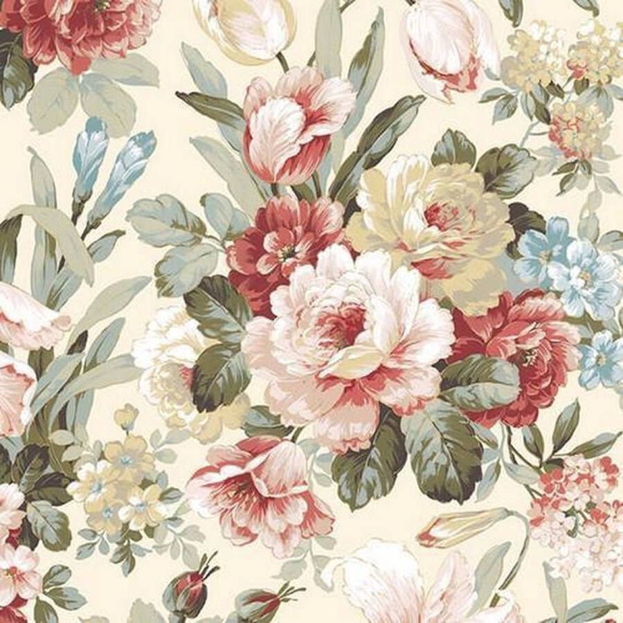 CraftEmotions servetten 5st Kate creme 33x33cm Ambiente 13310016