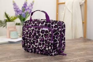 Crafter's Companion Crafters Companion Reis Hobbytas Toilettas Paars Cheetah CC Travel Craft bag Crafters Floral