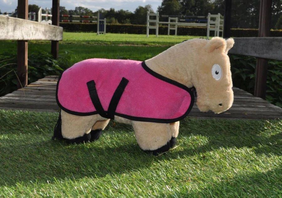 Crafty Ponies Fleecedeken Roze