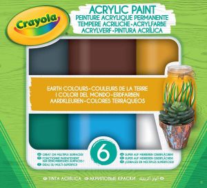 Jorz Goliath Crayola Acrylverf Aardekleuren