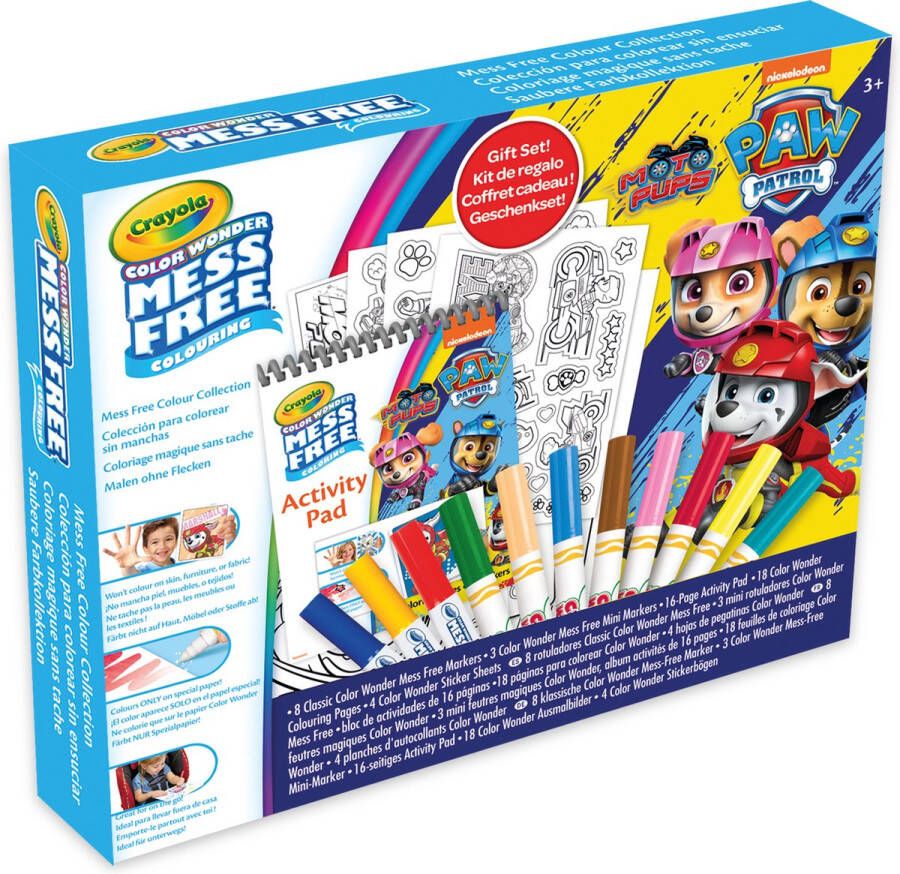 Goliath Color Wonder Licensed Gift Set Paw Patrol