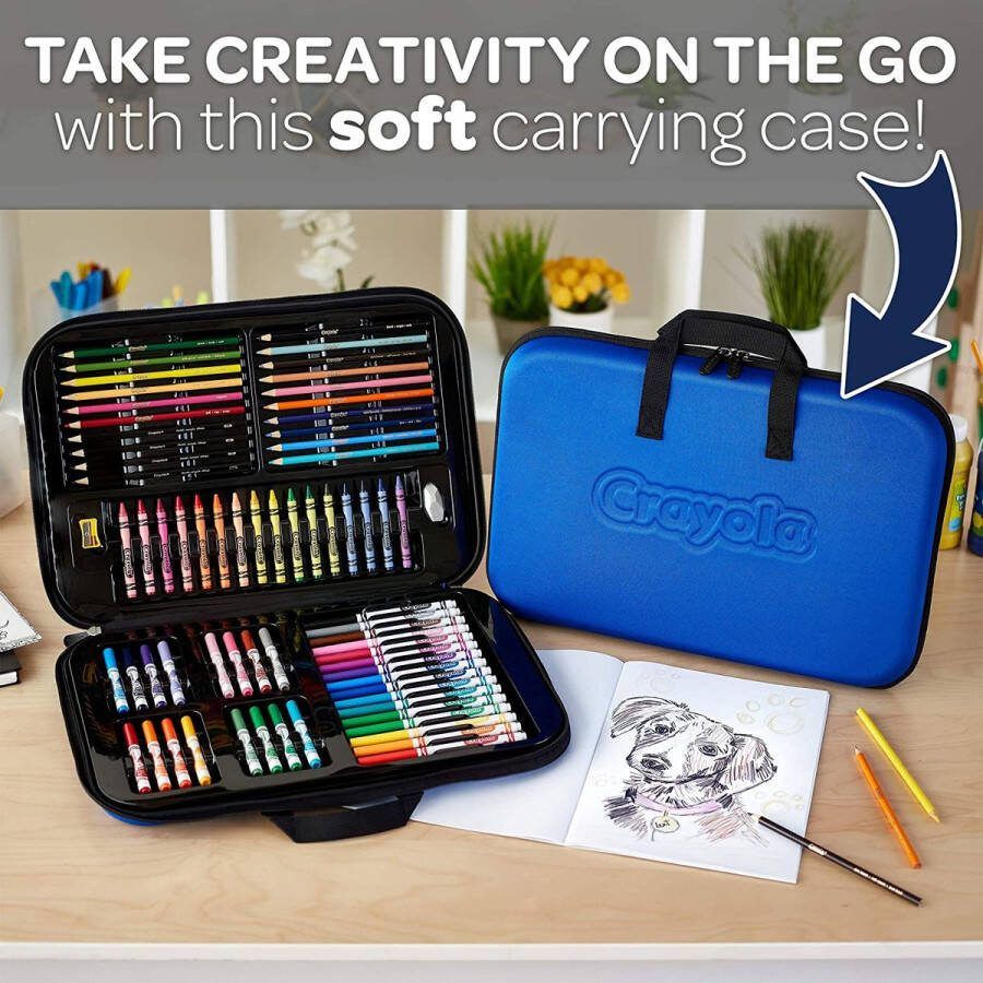Crayola Hobbypakket Sketch and Color Art Kit Voor Kinderen