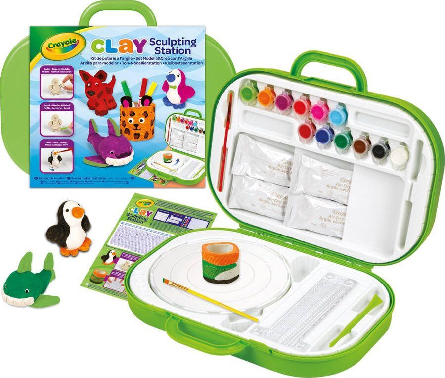 Crayola Creëer & Modelleer met Klei Creatieve Activiteit en Geschenk voor Kinderen vanaf 6 jaar