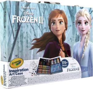 Crayola Frozen 2 Inspiratie Kleurkoffer Creatieve Set Cadeau-idee voor Kinderen