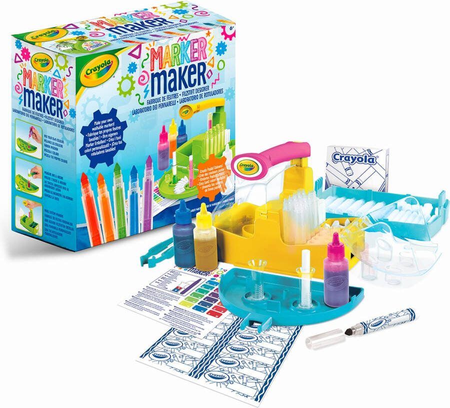 Crayola Hobbypakket Viltstiftfabriek Maak Je Eigen Afwasbare Viltstiften