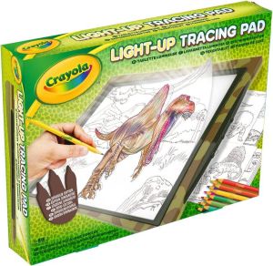Crayola Light Up Tracing Pad Dinosaur Edition voor vrije tijd en reizen cadeau-idee