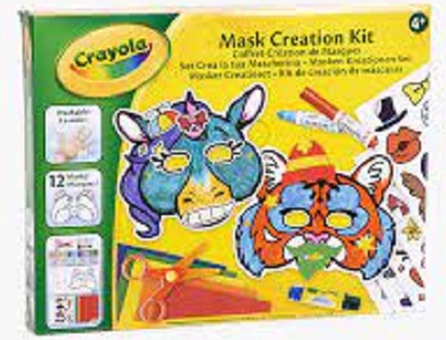 Crayola Masker Creatie Box knutselpakket