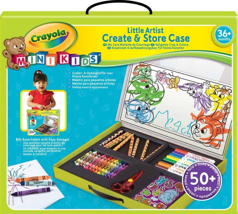 Crayola Mini Kids Creatie- en opbergkoffer