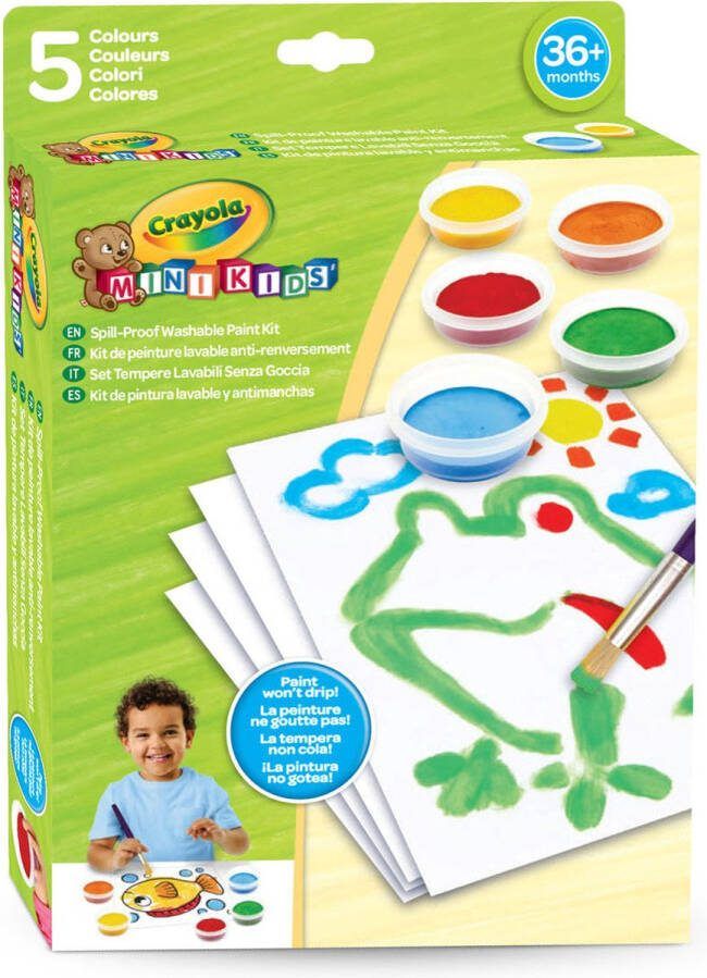 Crayola Mini Kids Hobbyverf Verven Zonder Knoeien