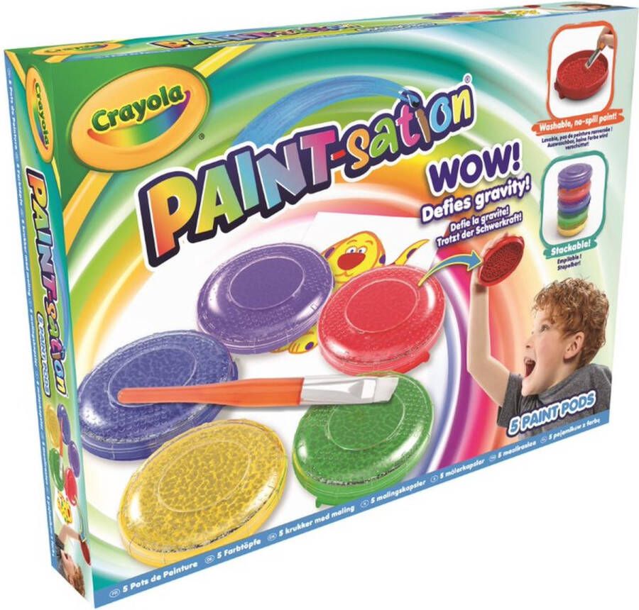 Crayola Paint-sation 5 Paint Pods Schilderspalet