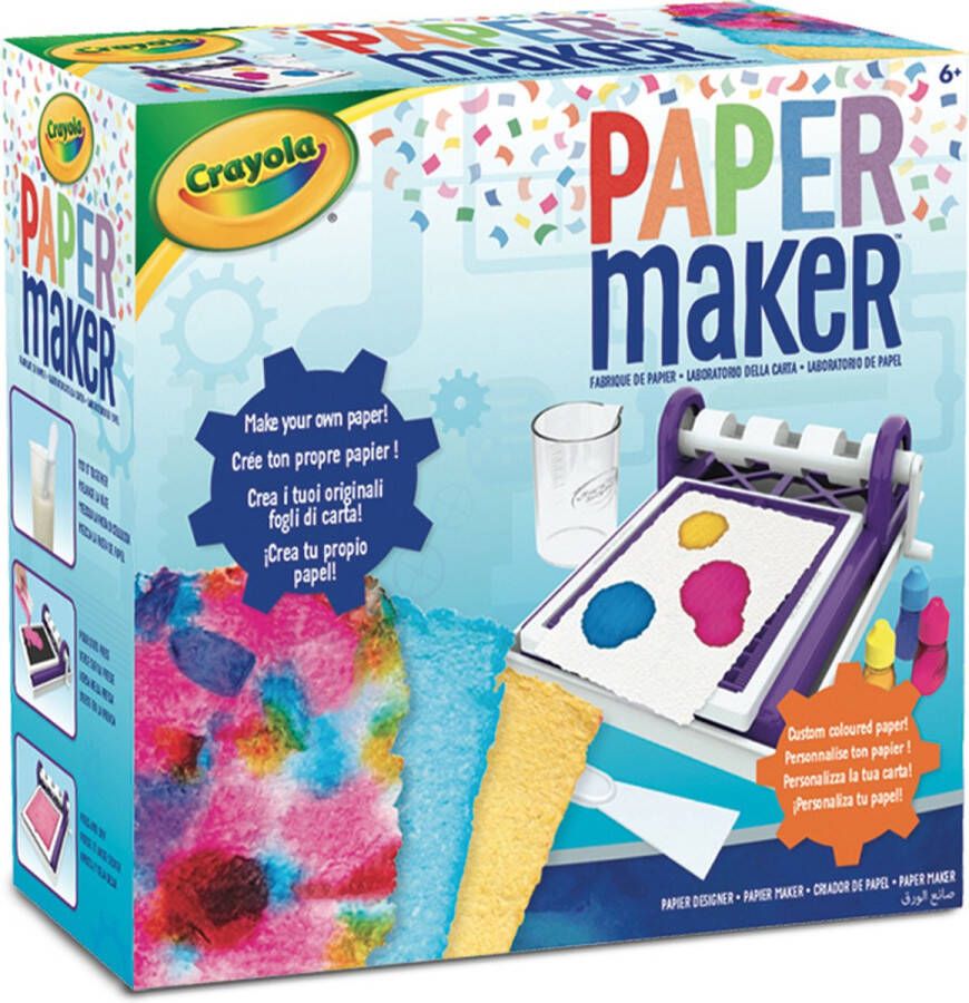 Crayola Paper Maker Maak je eigen originele vellen papier