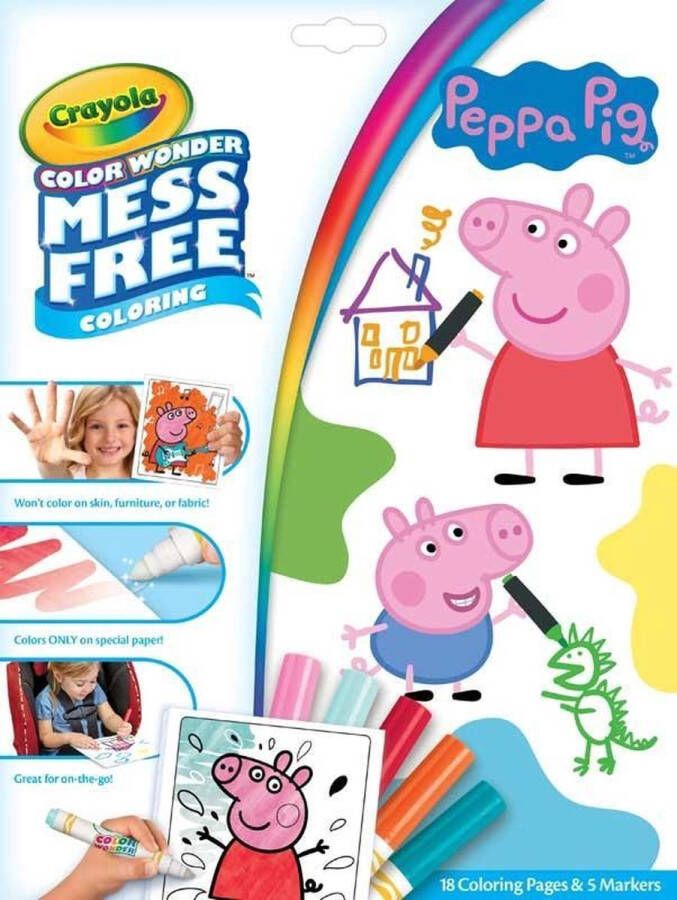 Crayola Peppa Pig Wonder Kleurboek