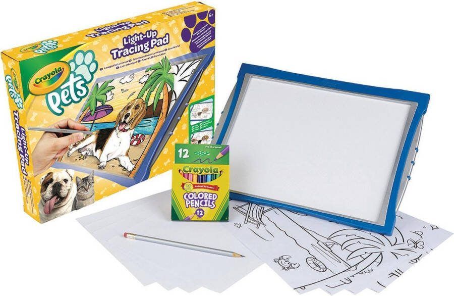 Crayola Pets Hobbypakket Led Tekenbord Dieren