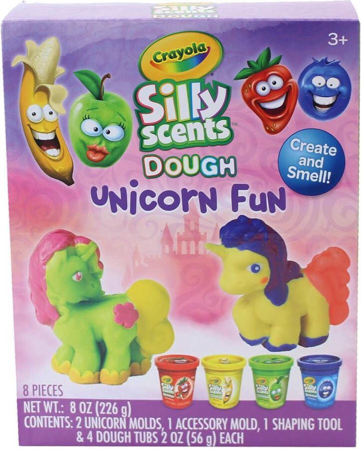 Crayola Silly Scents Unicorn Maak je eigen geurende Unicorn van klei