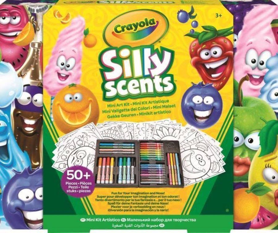 Crayola Silly Scents Kleurkoffer Creatieve Activiteit en Cadeau voor Kinderen