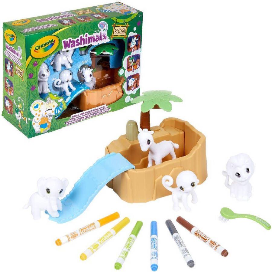 Crayola Washimals Safari Set