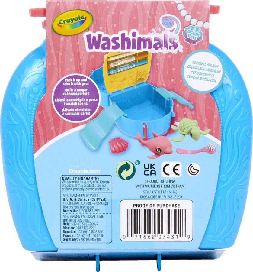 Crayola Washimals Zeedieren Set