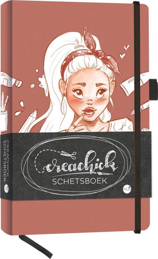 Creachick Schetsboek Bruin