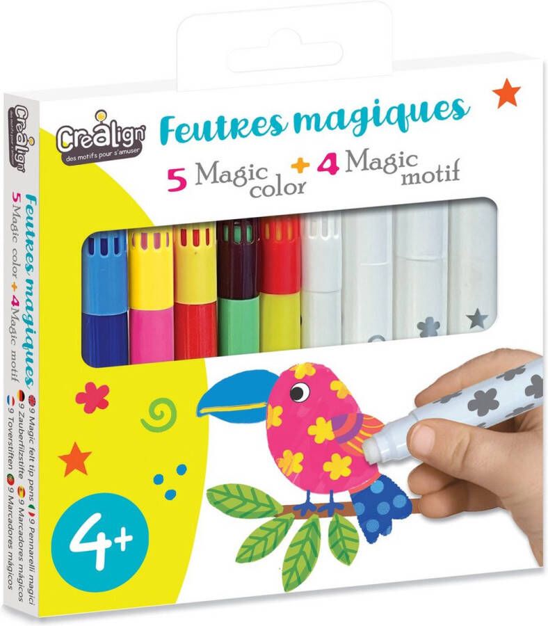 Crealign Magic Stiften Magische Stiften Stempel Stiften Viltstiften Magisch Tekenen & Kleuren voor Kinderen