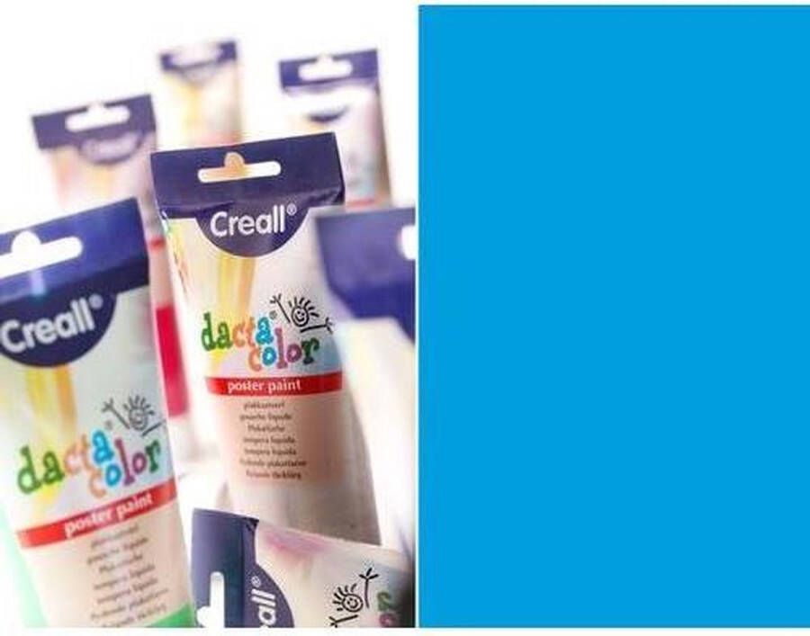 Creall 1 TubeDacta color plakkaatverf primair blauw 250 Mililiter 30510