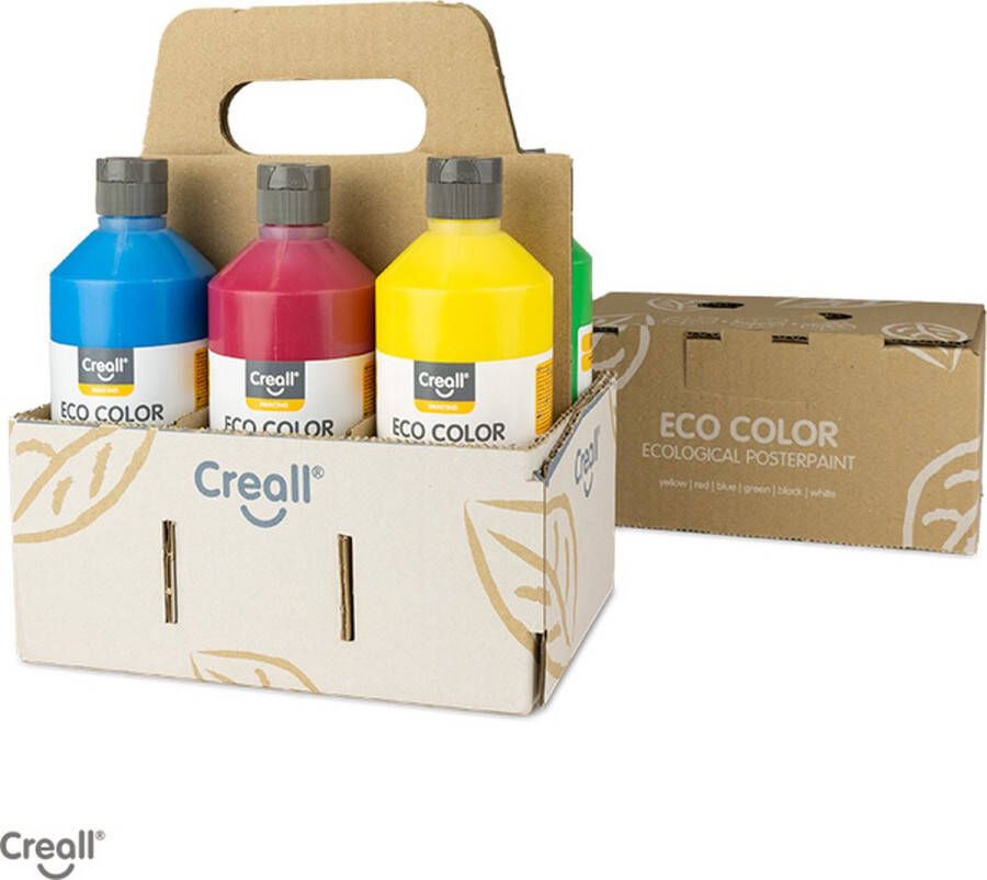 Creall Eco Color plakkaatverf 6x500ml