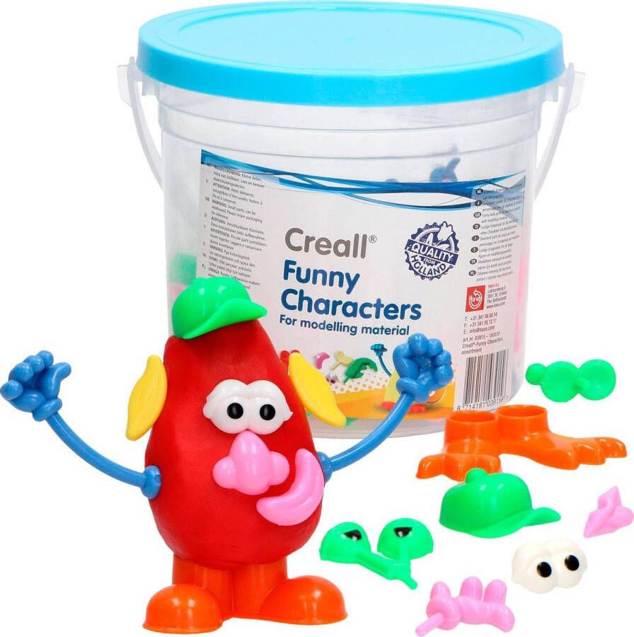 Creall Funny Characters Klei Accessoires
