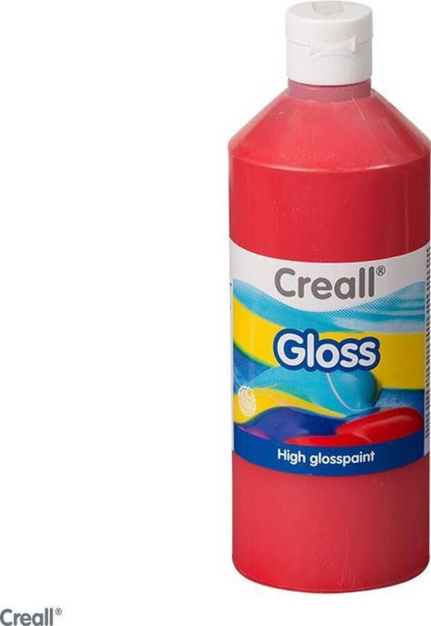 No brand Creall Gloss Glansverf Rood 500ml