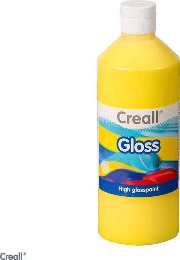 No brand Creall Gloss Glansverf Geel 500ml