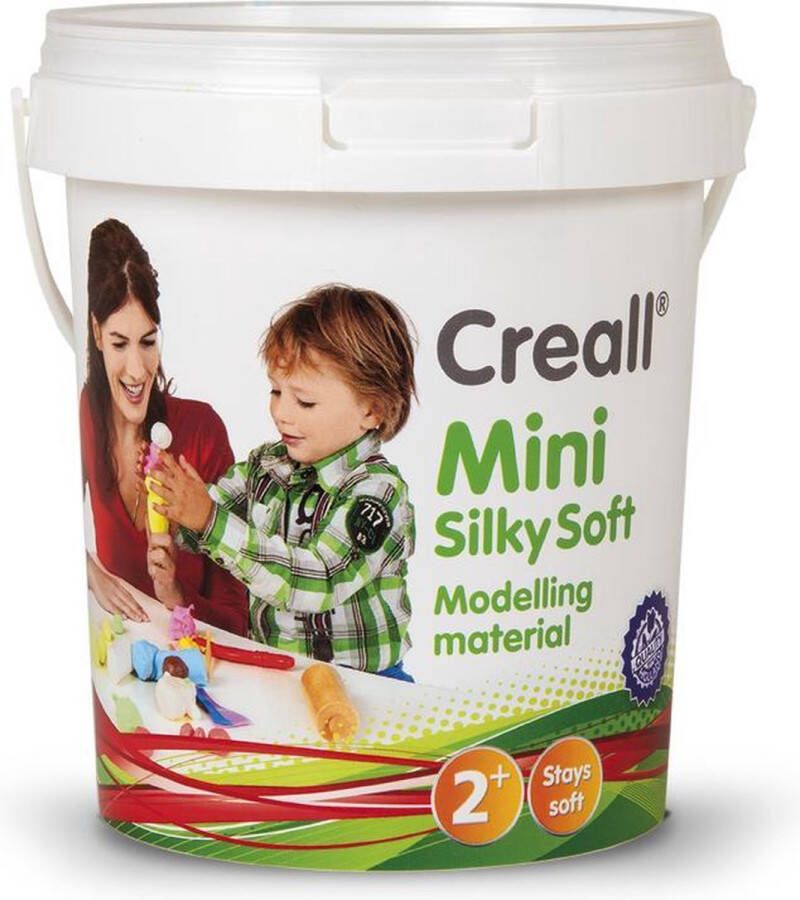 Creall Mini Silky Soft Boetseerklei assortiment 300gr Zachte Kleuren