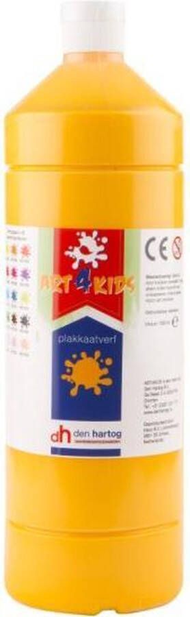 Creall Plakkaatverf Art4Kids DONKER GEEL 1000ml