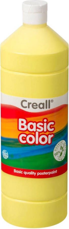 Creall Plakkaatverf basic 01 lichtgeel 1000 ml