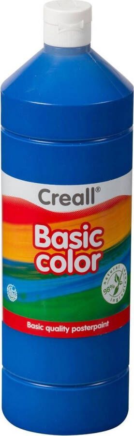 Creall Plakkaatverf basic 11 donkerblauw 1000ml