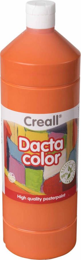 Creall Plakkaatverf | Dacta color | Flacon Ã 1 liter | Oranje 04