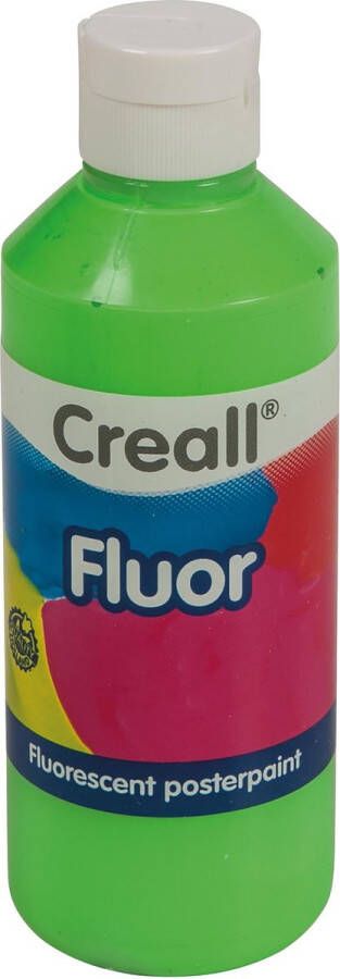 Creall Plakkaatverf fluor 09 groen 250 ml