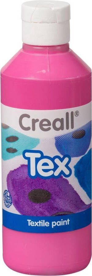 Creall Textielverf tex cyclaam 250ml Fles a 250 milliliter