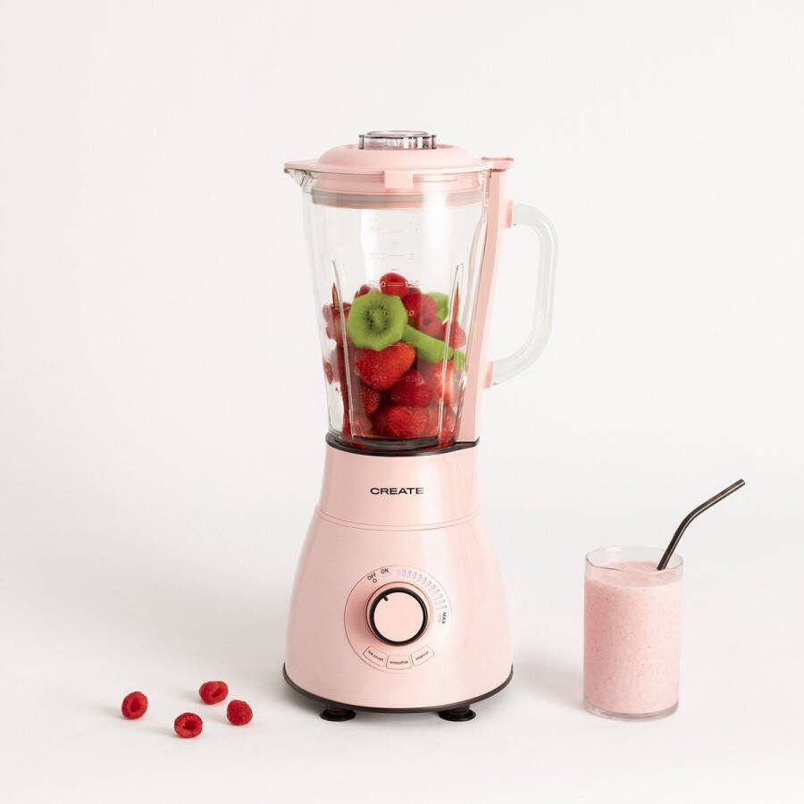 Create Blender voor potten in Amerikaanse stijl 1.75L 1500W Pastel roze BLENDER STYLANCE
