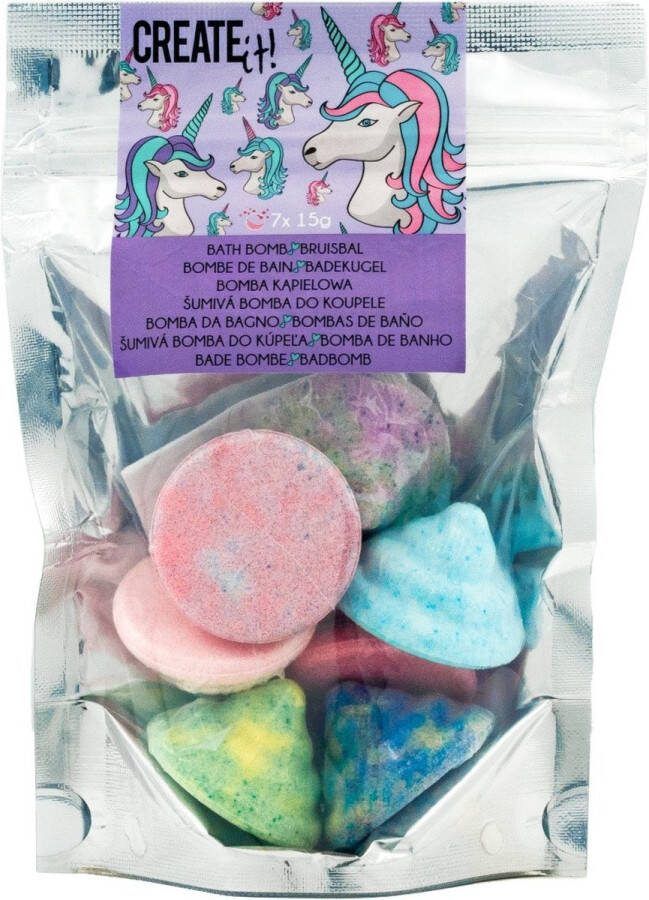 Create it! Badbruisbal Unicorn Pooh 7-Pack
