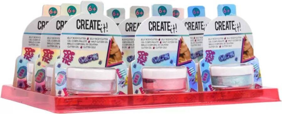 Create-It ! jelly highlighter bodyglitter