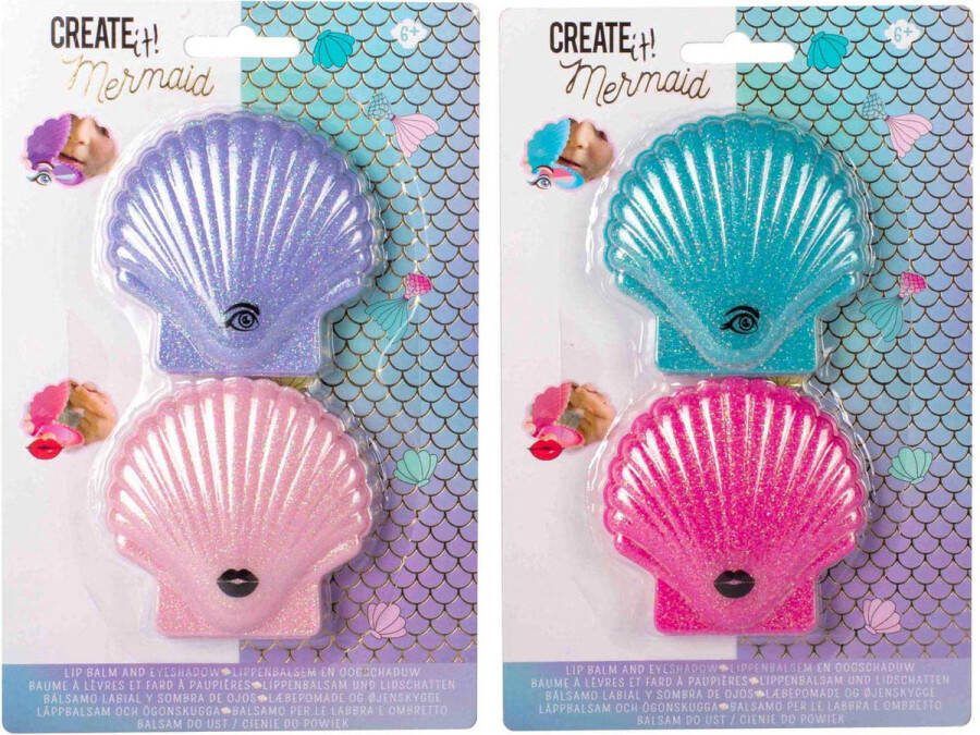Create it! Mermaid Lip en Oog Make-up