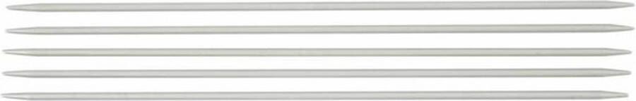 Creatieve Materialen Breinaalden Sokken Breinaalden Grijs Breien Nummer 3 20cm 1 set