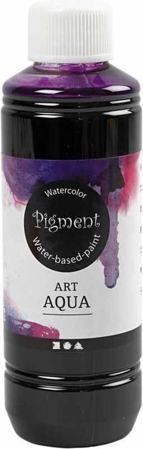 Creativ company Aqua Pigment Aquarelverf paars-rood 250 ml