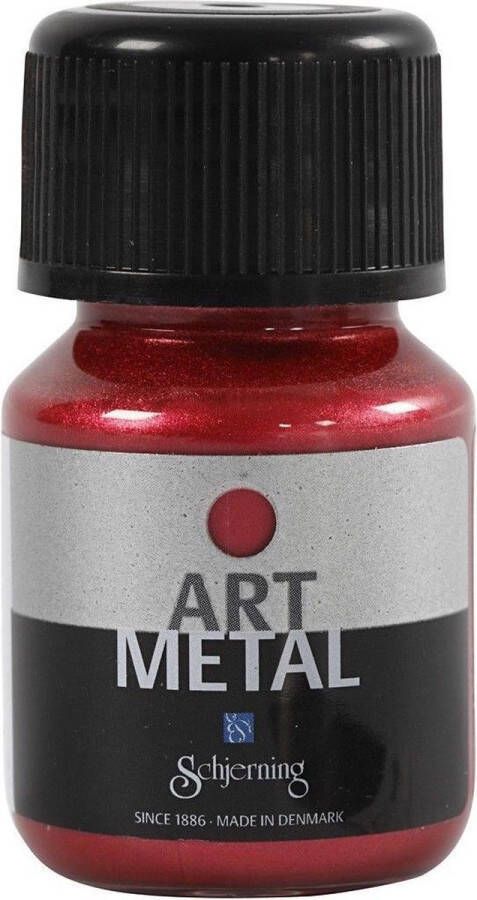 Creativ company Art Metal verf Lava rood 30ml