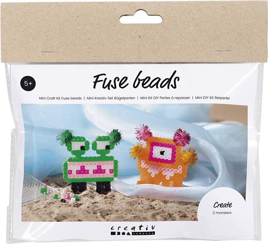 Creativ company CC Mini Hobbyset Strijkkralen Monster