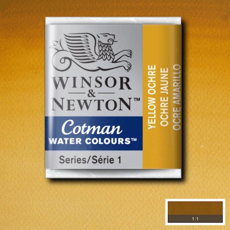 Creativ company Cotman Aquarelverf yellow ochre 1stuk