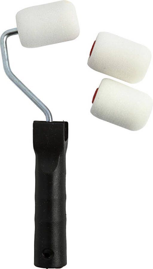 Creativ company Creotime Verfroller 5 Cm Foam 3-delig