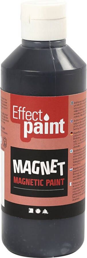Creativ company Magnetische verf zwart 250 ml
