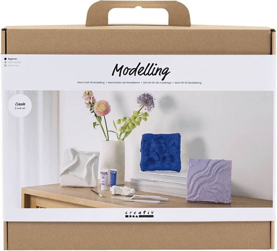 Creativ company Maxi Hobbyset Boetseren Wanddecoratie