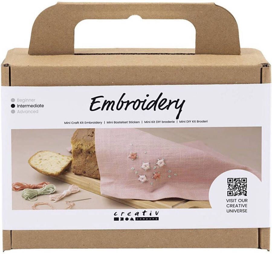 Creativ company CC Mini Creative Box Borduren Servetten